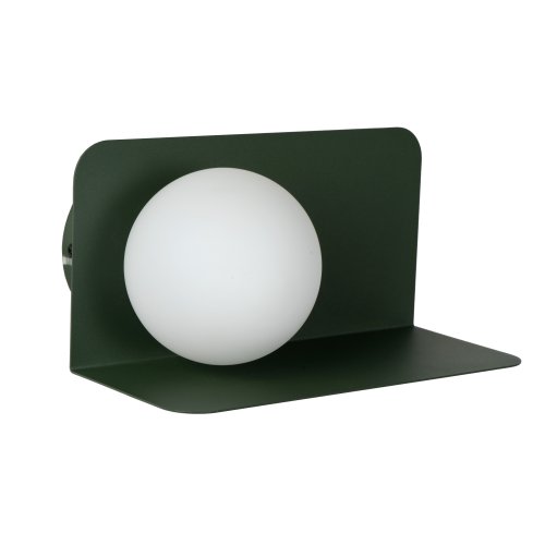 LUCIDE BONNI Wall Light G9/28W Green/Opal Glass nástěnné svítidlo - obrázek