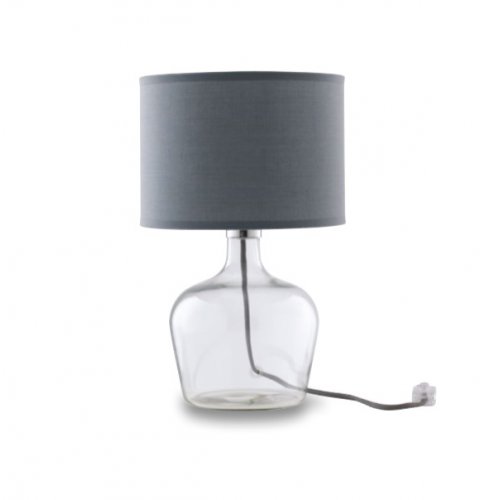 Faneurope I-HENDRIX-L GRI stolní lampa 1xE27 šedá - obrázek