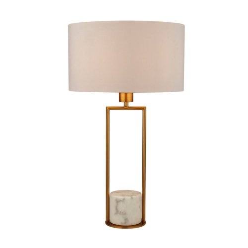 Searchlight EU2871GO Claire kovové stolní svítidlo zlatá