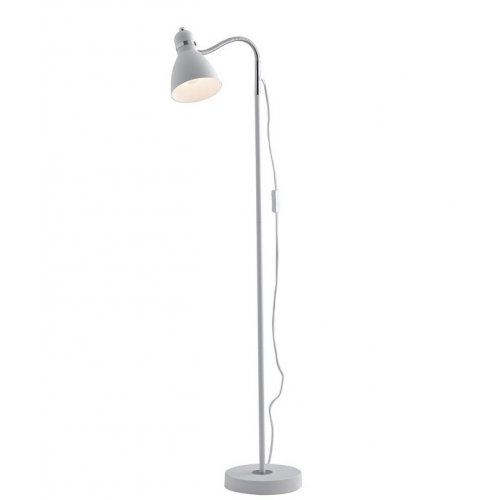 faneurope I-PEOPLE-PT-BCO stojací lampa 1xE27 kov barva bílá - obrázek