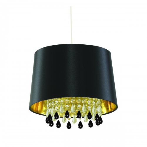 Searchlight VENETIAN závěsné svítidlo CL7026BKCW barva černá 1xE27