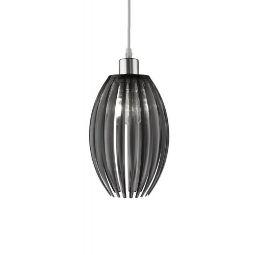 Searchlight 1157SM EOL závěsné svítidlo 1xE27 šedá - obrázek