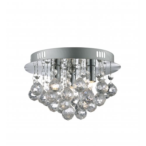 Lighting Collection 700010 stropní svítidlo FLUSH lesklý chrom - obrázek