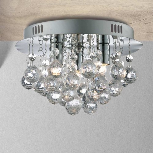 Lighting Collection 700010 stropní svítidlo FLUSH lesklý chrom