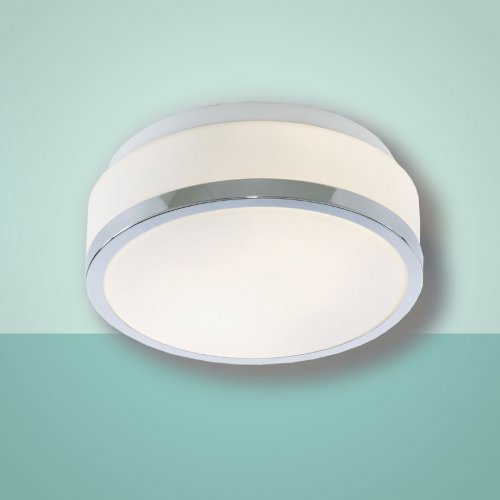 Flush IP44 stropní svítidlo 2xE27 bílá 23cm