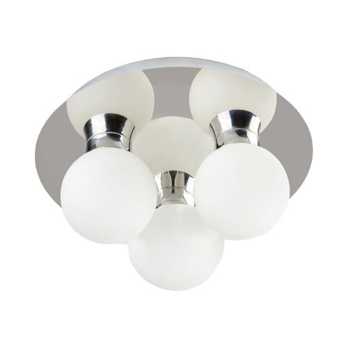 17P149 3lt_round přisazené svítidlo LED na strop IP44 lesklý chrom - obrázek