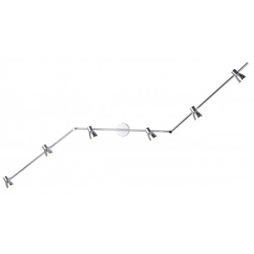 ESTO 762044-6 JOY spoty na liště 6xLED lesklý chrom a akryl - obrázek