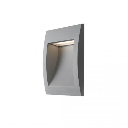 INC-LYKAN-Q140 zápustné svítidlo do zdi IP54 kovové šedé