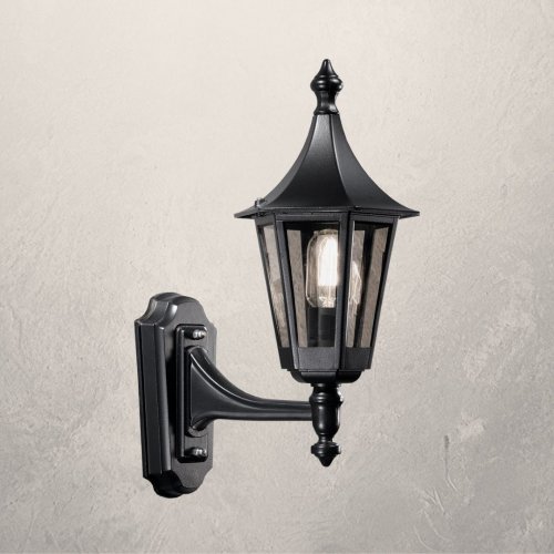 SEN303-1 Bark venkovní světlo na zeď IP43 černé