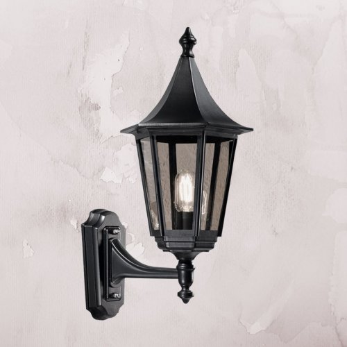 SEN303-2 Bark venkovní světlo na zeď IP43 černé