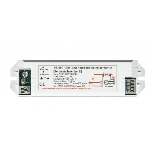 Nouzový modul  FULGUR BATTMAN EK-DF-268C + PCB LED 20W/4000K