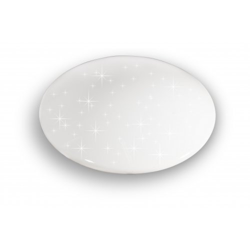 Stropní svítidlo FULGUR BATTMAN ANETA DUAL STAR 500 LED 36W+10W/3000K třpytící efekt, teplá bílá
