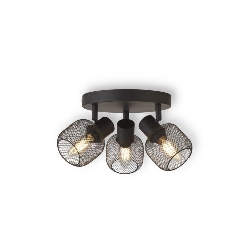 Searchlight 81201-3BK Meshy svítidlo 3xE14 černé