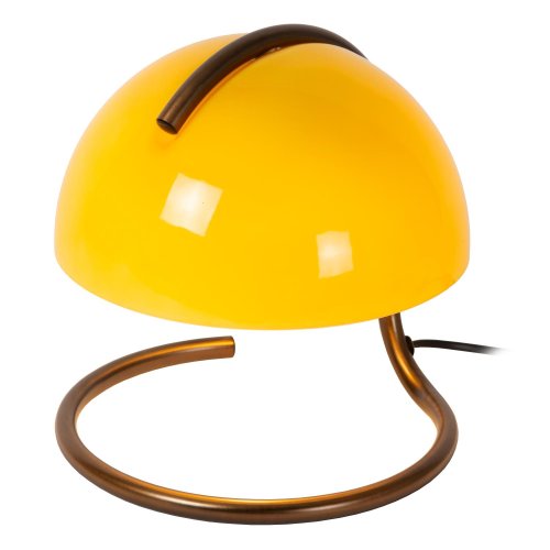 LUCIDE Lucide CATO - Table lamp - D23,5 cm - 1xE27 - Orange stolní lampa - obrázek