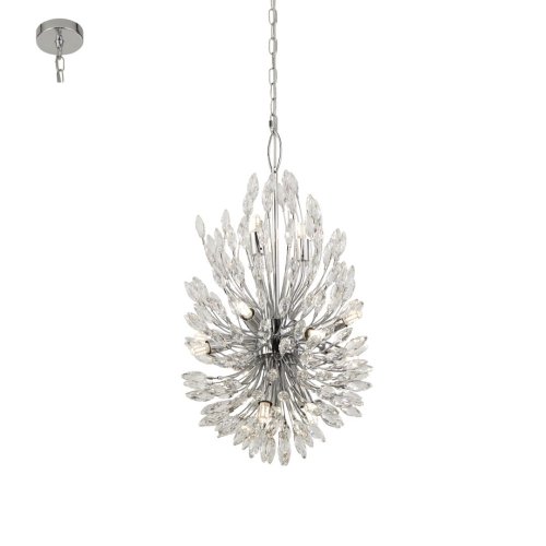 Searchlight 86012-14CC Peacock závěsné svítidlo