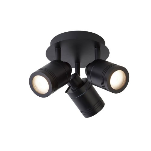 Searchlight 6603BK SAMSON stropní svítidlo černé