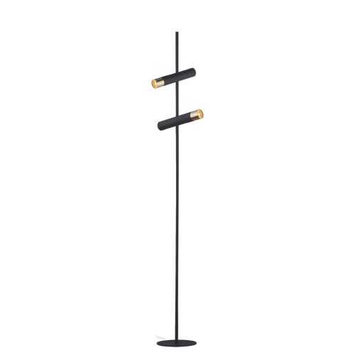 Searchlight EU31652-2BK Cylinder stojací lampa černá - obrázek