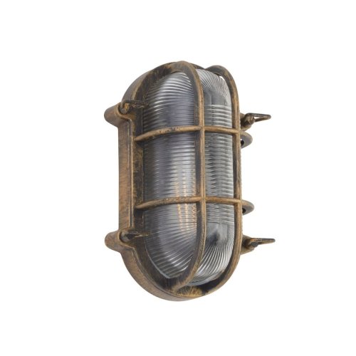 Searchlight 61402BG Bulkhead nástěnné svítidlo zlatá antik - obrázek