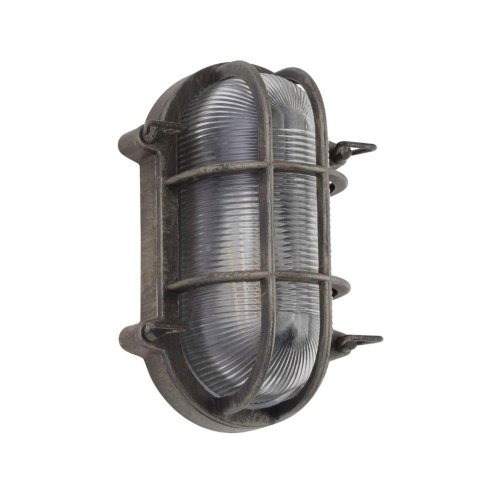 Searchlight 61402BS Bulkhead nástěnné svítidlo stříbrná antik - obrázek