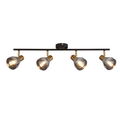 Searchlight 23801-4SM Westminster stropní svítidlo černé