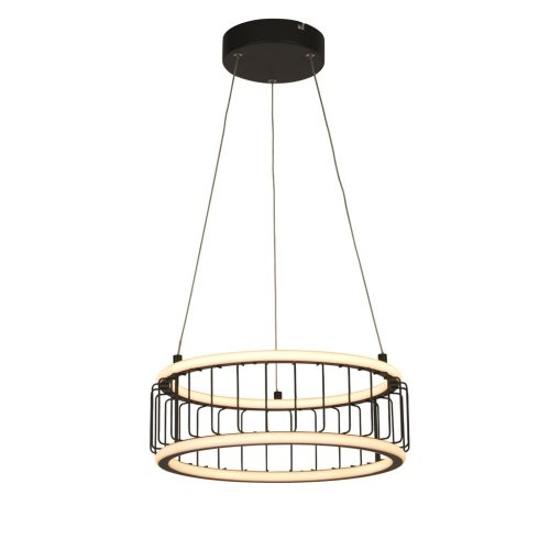 Searchlight 54213-1BK Circolo závěsné svítidlo černé - obrázek