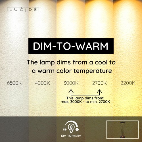 LUCIDE Lucide RENEE - Rechargeable Table lamp Outdoor - D12,3 cm - LED Dim. - venkovní svítidlo - obrázek