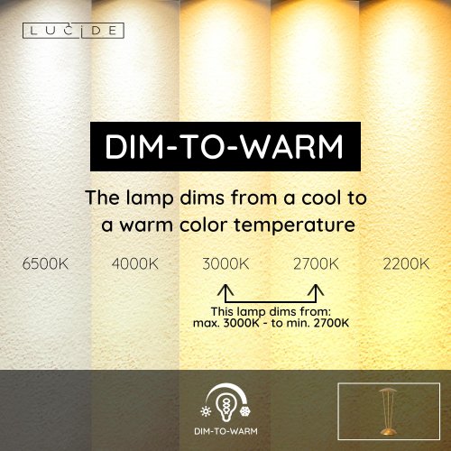 LUCIDE Lucide RENEE - Rechargeable Table lamp Outdoor - D12,3 cm - LED Dim. - venkovní svítidlo - obrázek