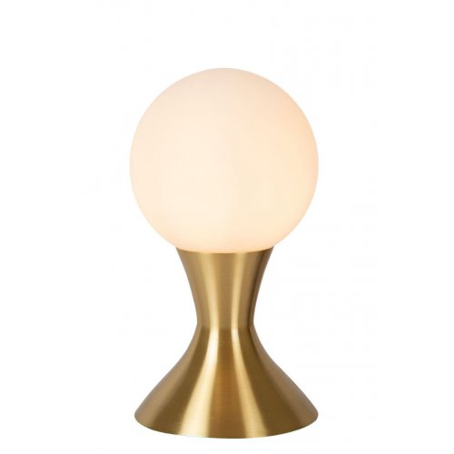 LUCIDE Lucide MOYA - Table lamp - D12 cm - 1xG9 - Matt Gold / Brass stolní lampa