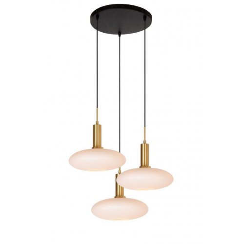 LUCIDE Lucide SINGALA - Pendant light - 3xE27 - Matt Gold / Brass závěsné svítidlo, lustr