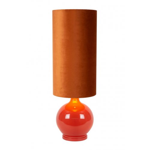 LUCIDE Lucide ESTERAD - Floor lamp - D34 cm - 1xE27 - Orange stojací lampa
