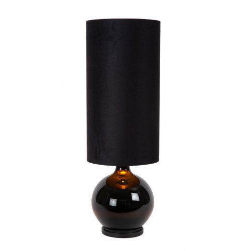 LUCIDE Lucide ESTERAD - Floor lamp - D34 cm - 1xE27 - Black stojací lampa