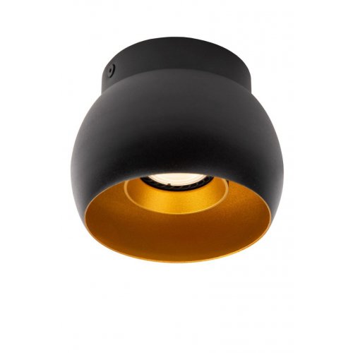 LUCIDE Lucide TORBEN - Ceiling spotlight - D12,5 cm - 1xGU10 - Black
