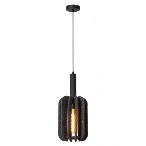 LUCIDE Lucide RAFAL - Pendant light - Ă 20 cm - 1xE27 - Grey závěsné svítidlo, lustr