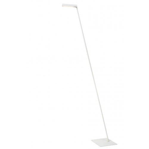 LUCIDE Lucide LAVALE - Floor reading lamp - LED Dim. - 1x3W 2550K/2850K - Whi stojací lampa
