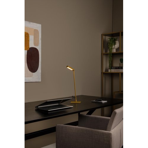 LUCIDE Lucide LAVALE - Table lamp - LED Dim. - 1x3W 2550K/2850K - Ocher Yello stolní lampa - obrázek