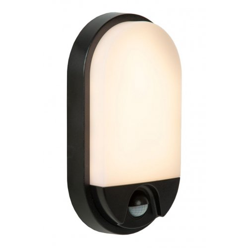 LUCIDE Lucide HUPS IR - Wall light Outdoor - LED - 1x10W 3000K - IP54 - Black venkovní svítidlo