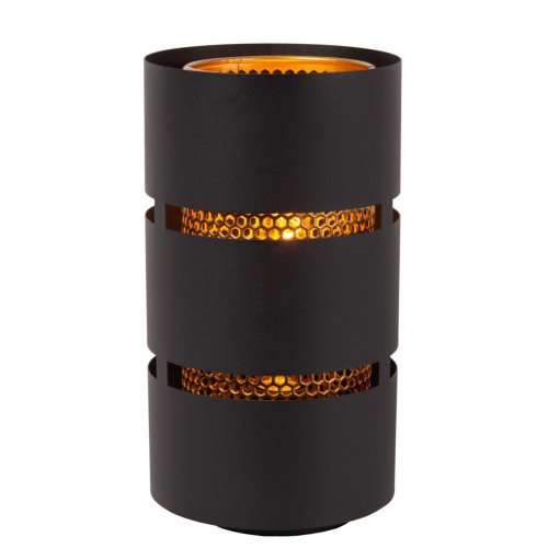 LUCIDE Lucide ROSAS - Table lamp - Ă 16 cm - 1xE27 - Black stolní lampa