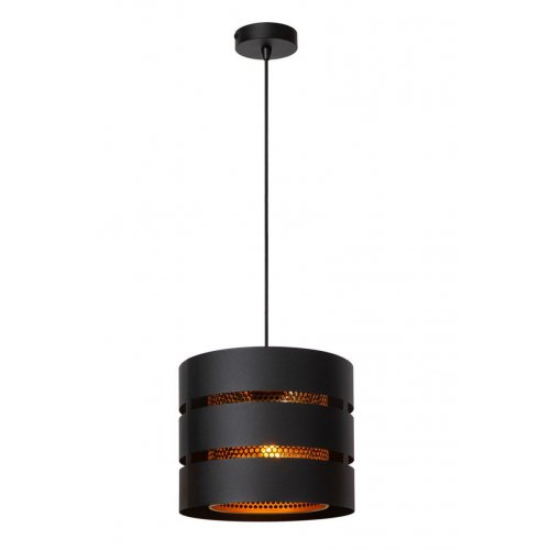 LUCIDE Lucide ROSAS - Pendant light - Ă 26 cm - 1xE27 - Black závěsné svítidlo, lustr