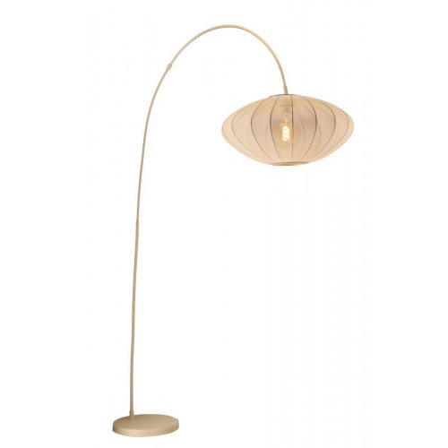 LUCIDE Lucide CORINA - Arc floor lamp - 1xE27 - Cream stojací lampa