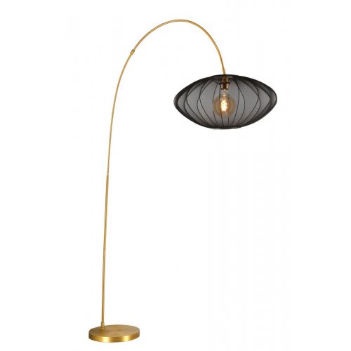 LUCIDE Lucide CORINA - Arc floor lamp - 1xE27 - Black stojací lampa