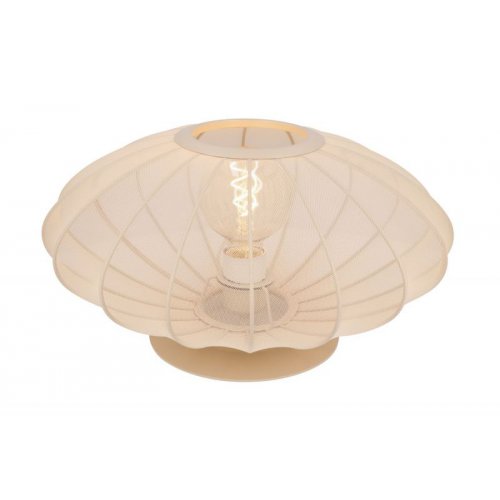 LUCIDE Lucide CORINA - Table lamp - Ă 40 cm - 1xE27 - Cream stolní lampa