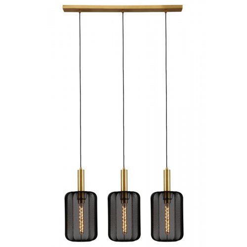 LUCIDE Lucide CORINA - Pendant light - 3xE27 - Black závěsné svítidlo, lustr