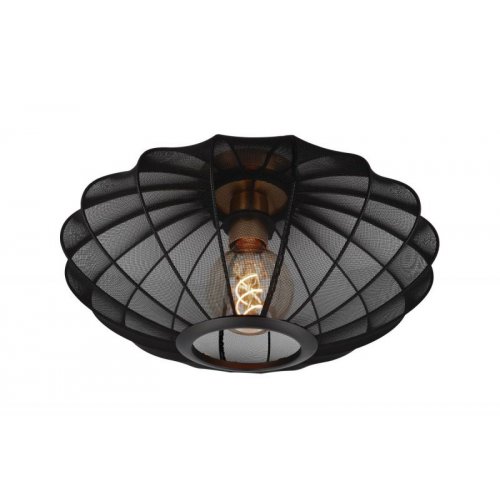 LUCIDE Lucide CORINA - Flush ceiling light - Ă 40 cm - 1xE27 - Black