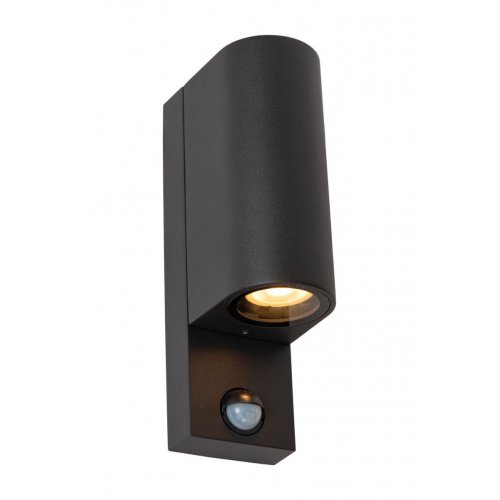 LUCIDE Lucide ZARO IR - Wall spotlight Outdoor - 2xGU10 - IP65 - Black venkovní svítidlo