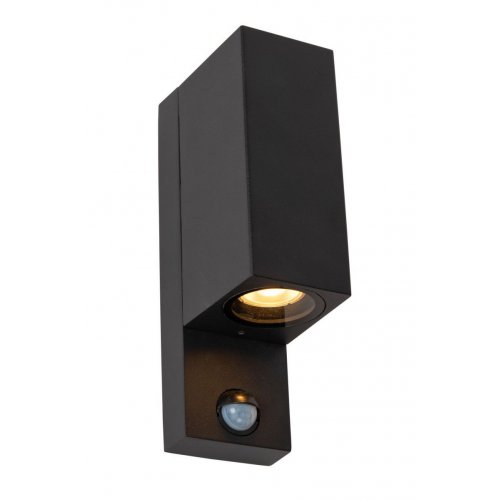 LUCIDE Lucide ZARO IR - Wall spotlight Outdoor - 2xGU10 - IP65 - Black venkovní svítidlo