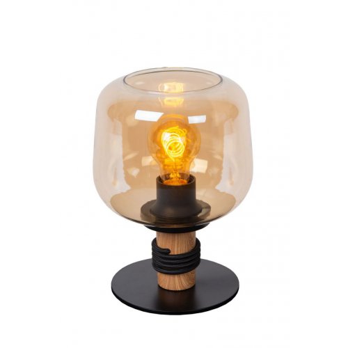 LUCIDE Lucide ILONA - Table lamp - ? 18 cm - 1xE27 - Amber stolní lampa