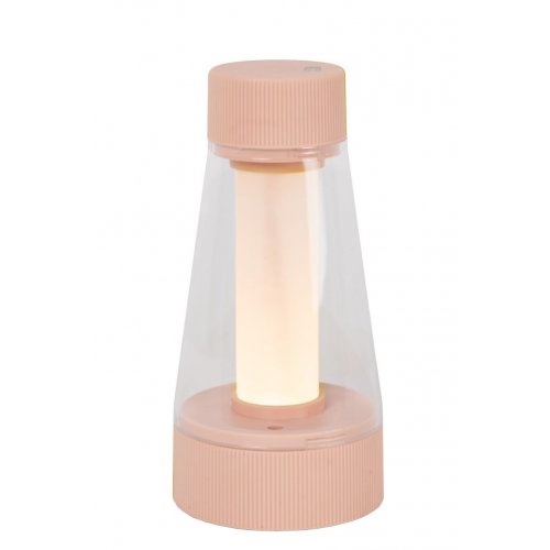 LUCIDE Lucide LORALI - Table lamp - LED Dim. - IP44 - 3 StepDim - Pink stolní lampa