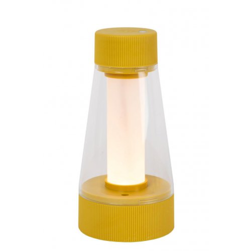 LUCIDE Lucide LORALI - Table lamp - LED Dim. - IP44 - 3 StepDim - Ocher Yello stolní lampa