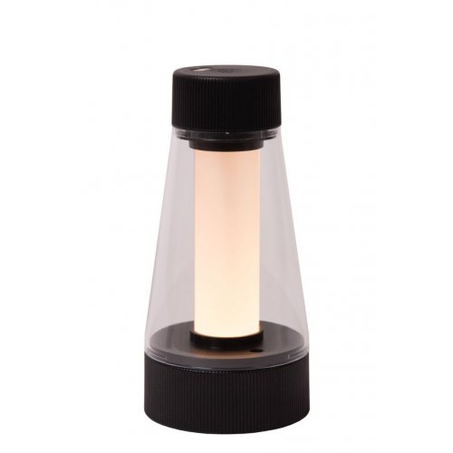 LUCIDE Lucide LORALI - Table lamp - LED Dim. - IP44 - 3 StepDim - Black stolní lampa