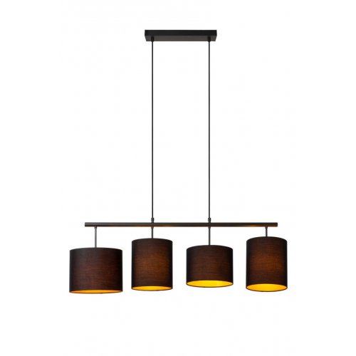 LUCIDE Lucide MAYA - Pendant light - 4xE27 - Black závěsné svítidlo, lustr